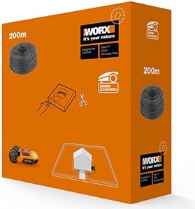 WORX Landroid Boundary Wire for Robotic Lawnmowers 200 m - Pack of 1 - WA0177