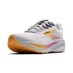 Brooks Women’s Ghost 17 Neutral Running Shoe, Oyster/Apricot/Pink, 7 UK