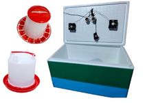 HUMBE&CO-semi automatic STC-1000 egg incubator 100 EGG feeder 1.5 ltr drinker free