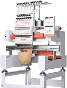POOLIN EOV Commercial Embroidery Machine — 15-Needle Power, Compact Design for Small Shops, InStitch Workflow & Support, Built for Daily Orders