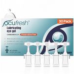 Ocufresh CARBOMER Eye Gel Single Dose Vials (Pack of 30) | Dry & Tired Eye Treatment, Lens Friendly, Preservative Free - 0.6 ml Vials