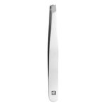 ZWILLING Slanted Tweezers for Precise Eyebrow Hair Removal, Stainless Steel Polished, 90 mm