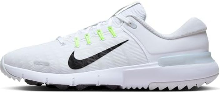 Nike Men's Golf Next Nature Sneaker, White/Black/Pure Platinum/Wolf Grey, 12