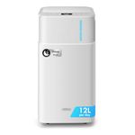 VonHaus Dehumidifier 12L/Day, 2L Water Tank – Moisture Extraction Machine For Damp, Condensation, Laundry/Clothes Drying, Prevents Mould & Smells – For Home, Bedroom, Utility Room & More