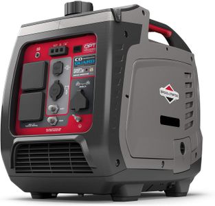 Briggs & Stratton PowerSmart P2400 Petrol Inverter Generator, 2400W – Ultra Quiet, Lightweight, Grey