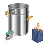 LeapMars Rocket Stove,Smoke-free Camping Stove,A Portable Wood Burning Camping Stove with an Adjustable Air Blower,Biomass Stoves for Picnic,Camping,Survival,Cooker, S