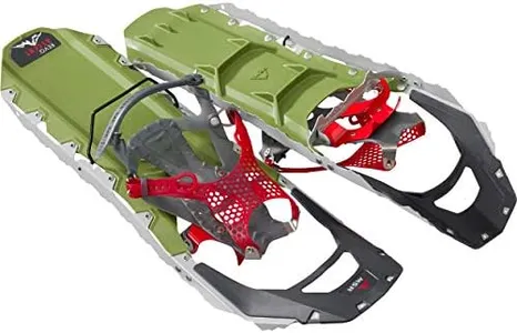 MSR Revo Ascent Backcountry & Mountaineering Snowshoes with Paragon Bindings, 25 Inch Pair, Olive