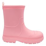 A2Z 4 Kids Girls Rain Boot Non-Slip Waterproof PVC - Wellies Baby Pink 2 UK