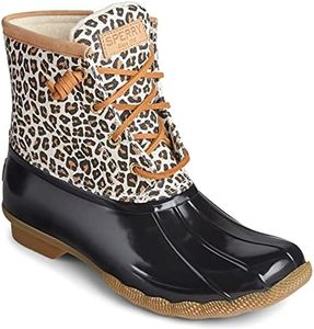 Sperry Top-Sider Women's Saltwater Boots, Animal Print, 9