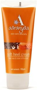 Aaranyaa Soft Heel Cream - Repair Dry and Cracked Heels | With Clove Oil, Turmeric and Beeswax | 100 gm - Paraben Free