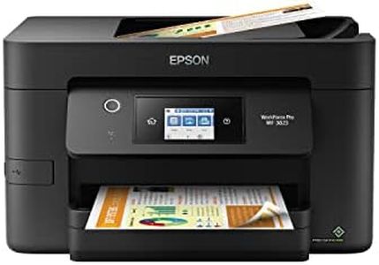 Epson Workforce Pro WF-3823 Wireless All-in-One Printer with Auto 2-Sided Printing, 35-Page ADF, 250-Sheet Paper Tray and 2.7" Color Touchscreen, Black