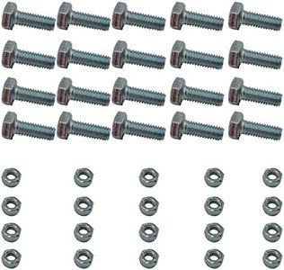 ZFZMZ Replacement Auger Shear pin Bolts and Nuts for Honda HS1132 HS928 HS828 HS724 HS624 Snow Blower (Set of 20)