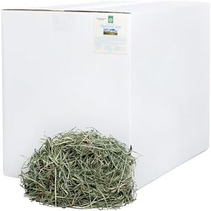 Small Pet Select 3rd Cutting Super Soft Timothy Hay Pet Food for Picky Eaters, Rabbits, Guinea Pigs, and Other Small Animals, Easy to Store Box, 40 LB