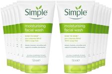 Simple Kind to Skin Moisturising Facial Wash (150ml) - Pack of 6