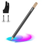 joyroom Capacitive Stylus Pen for Touch Screens, Disc Tip and High Sensitivity, with Replacement Tips, for Kid Student Drawing, Writing, for Touch Screen Devices Tablet, Smartphone, iPad Pen