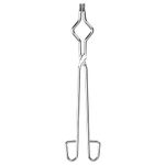 stonylab Crucible Tongs, 40cm Stainless Steel Crucible Tongs Laboratory Tongs for Securely Gripping