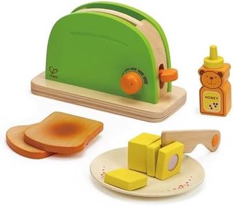 Hape Pop Up Toaster Wooden Play Kitchen Set with Accessories