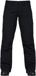 Burton Women's Society Snow Pant Regular, True Black W18, X-Small