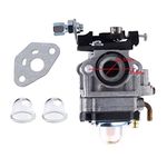 HURI 11mm Carburettor for Mitox 251 261 331 271 281 266 268 1C1 Trimmer Carburettor Gasket Primer Bulb