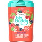 Bin Buddy Fresh Berry Blast, 450g, Bin Freshener Deodoriser Powder, Leaves Your Bin Smelling Great, Suitable for Indoor and Outdoor Bins