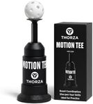 Thorza Baseball Motion Tee for Perfect Swings - Solo Hitting Practice, Pop-Up Ball Movement, Hand-Eye Coordination, Ball Popper Baseball Training Set