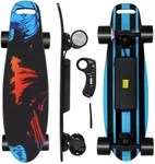 Electric Skateboard with Remote Control, Skateboard with 350W Brushless Motor, Electric Skateboards for Begainners and Teens