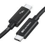 Cable Matters [Intel Certified 20G Thunderbolt 3 Cable (USB C Thunderbolt Cable) in Black 2m Supporting 100W Charging