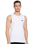 Calvin Klein Cotton Racer Back Tank Top - White (L)