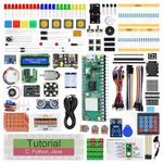 Freenove Ultimate Starter Kit for Raspberry Pi Pico W (Included) (Compatible with Arduino IDE), 687-Page Detailed Tutorial, 224 Items, 112 Projects, Python C Java Code