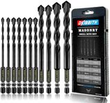 11 Pcs Masonry Drill Bits Carbide C