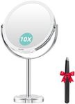 Auxmir 10X Magnifying Vanity Mirror