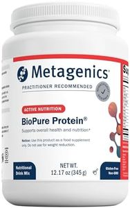 Metagenics BioPure Protein - Whey Protein Powder with Immunoglobulins - 16 g Protein - with Serine, L-Histidine & Magnesium - Non-GMO & Gluten-Free - 12.17 oz