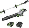 EGO POWER+ Combo, Cordless Trimmer and Blower, 15" Trimmer for Weeds and Grass with POWERLOAD and Cordless Electric 670 CFM Blower, Includes 56V 4.0Ah Battery and Charger - ST6703LB