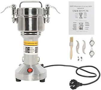 YaeMarine 150g Grain Mill Grinder High Speed Electric Stainless Steel Grinder Spice Herb Cereals Corn Flour Powder Machine (Capacity, 150g)