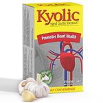 Kyolic - Kyolic Aged Garlic Extract 600mg, 30 Veg Caplets - Kyolic Cardiovascular Health, Cardio Heart Health, Immune System Support and Inflammation Supplements - Odorless Garlic Supplements