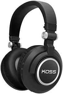 KOSS BT540i Cuffie Wireless Professionali con Microfono, Nero