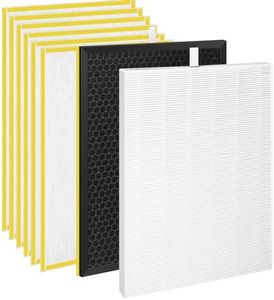 higgerllent HR900 Replacement Filter-Compatible with Winix HR900 Ultimate Pet Air Purifier,Part#1712-0093-00 Replacement Filter T and 1712-0094-00 Replacement Filter U