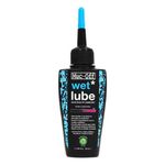 Muc-Off Wet Chain Lube, 50ml - Bike Lube, Bike Chain Oil, Chain Wax for Wet Weather Conditions - Biodegradable Bike Lubricant and Bicycle Chain Oil, Black