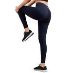 Boldfit Gym Wear for Women Nylon Stretchable Yoga Pants for Women Fitness Gym Leggings for Women & Gym Pants for Women Multipurpose Track Pants for Women Sports Tights for Women Activewear Black L