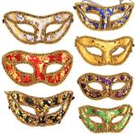 10pcs Set Masquerades Masks Costumes Party Accessory