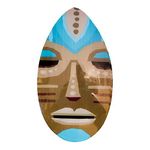 Bob Gnarly Surf 41" Kids Wooden Skimboards (Tribal Brown)