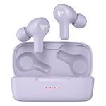 iLuv myPods Small Ear Wireless Earbuds, Bluetooth 5.3, Microphone, 21 Hour Playtime, IPX6 Waterproof Protection, Compatible with Apple & Android, Includes Charging Case & 4 Ear Tips, TB150 Purple