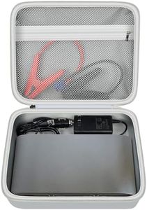 Case Compatible with Halo Bolt Air 58830/ 57720/ Air+ 55500/ for ACDC Max Emergency Power Kit Car Jump Starter with Tire Pump. Car Charger Power Bank Holder for Battery Jump Starters -Gray (Box Only)