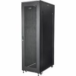 StarTech.com 4-Post 42U Server Rack Cabinet, 19" Data Rack Cabinet for IT Equipment Mount, Full Size Network Cabinet Storage