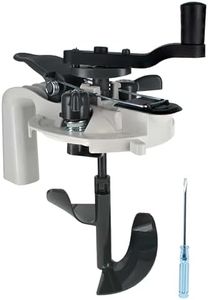 Master Elite Paint Can Mixing Lid & Pouring Spout, 1 Quart Size - Mix Blade for Easy, Mess-Free Stirring, Pouring, Storing - Pistol Grip Handle, Stir with Hand Crank, Drill, Paint Mixing Machine