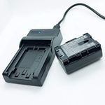 Battery Pack and USB Rapid Travel Charger For JVC Everio GZ-HM300BU, GZ-HM320BU, GZ-HM340BU HD Flash Memory Camcorder