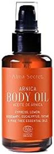 Alma Secret Aceite de Masaje de Árnica para Dolores musculares y articulares - ECOCERT COSMOS ORGANIC - 100 ml