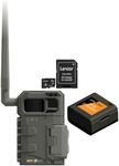 SPYPOINT LM2 Cellular Trail Camera - 20MP Photos, Infrared Game Night Vision Photos, 90' Flash Trail Camera & Detection Range, 0.5S Trigger Speed + 32GB Micro SD Card and Lit-10 Battery (Nationwide)