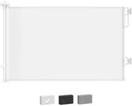 Cumbor 55" Wide Retractable Baby Ga