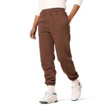 Amazon Essentials Women's Relaxed Jogger (Available in Plus Size), Deep Brown, XX-Large